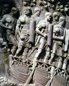 армия ранней римской империи на марше и в бою